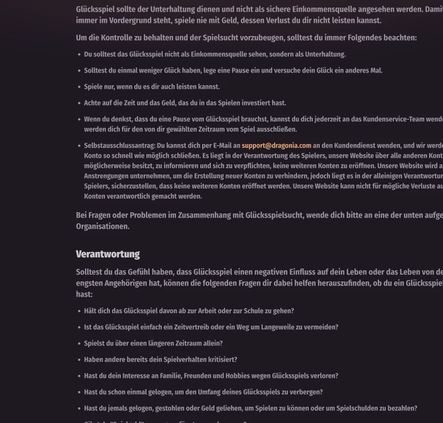 Konto-Verifizierung (KYC) – Dragonia